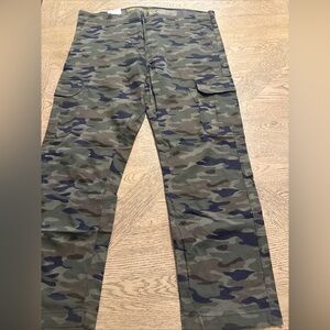 Lee Men’s Motion Stretch Cargo Pant Size 40 x 30 Frontier Camo NWT